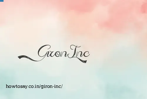 Giron Inc