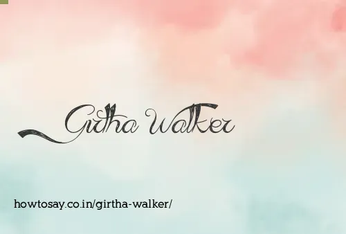 Girtha Walker