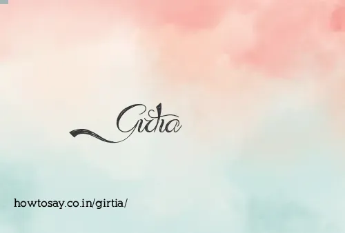 Girtia