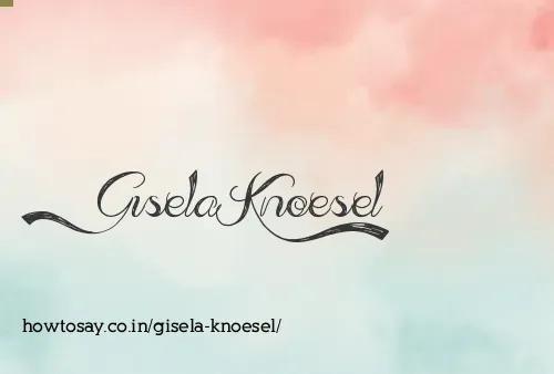 Gisela Knoesel