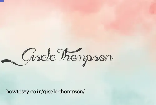 Gisele Thompson