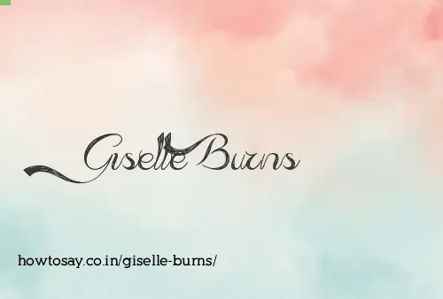 Giselle Burns