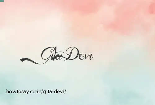 Gita Devi