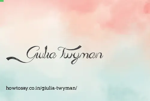 Giulia Twyman