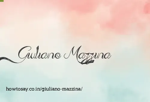Giuliano Mazzina
