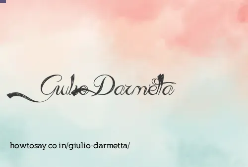 Giulio Darmetta