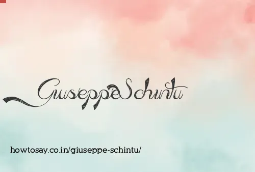 Giuseppe Schintu