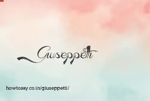 Giuseppetti
