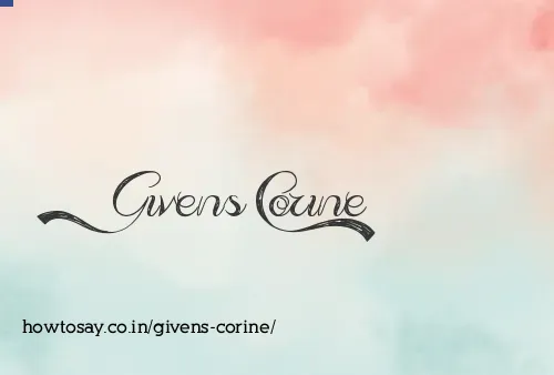 Givens Corine