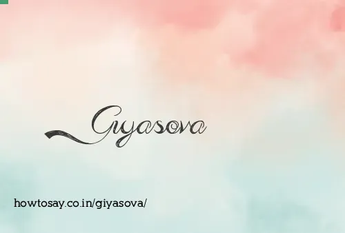 Giyasova