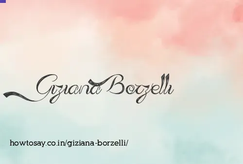 Giziana Borzelli