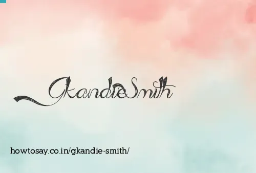 Gkandie Smith