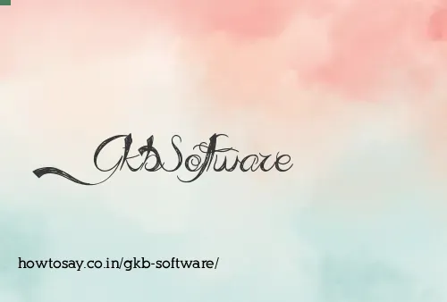 Gkb Software