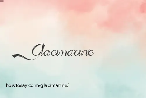 Glacimarine