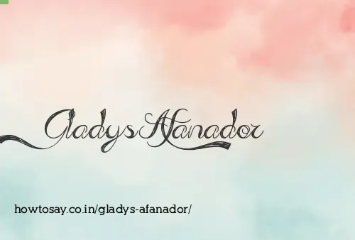 Gladys Afanador