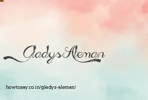 Gladys Aleman