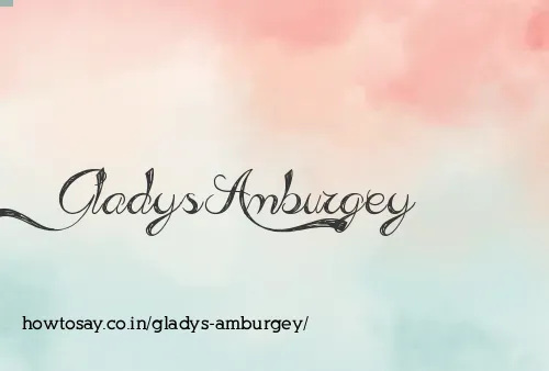 Gladys Amburgey