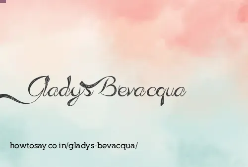 Gladys Bevacqua