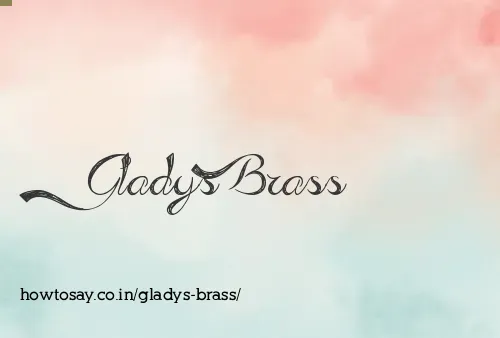 Gladys Brass