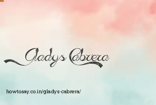 Gladys Cabrera