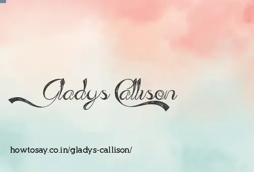 Gladys Callison
