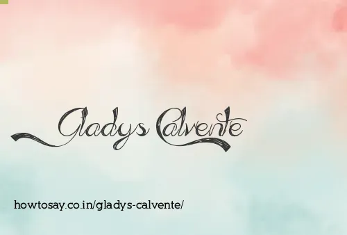 Gladys Calvente