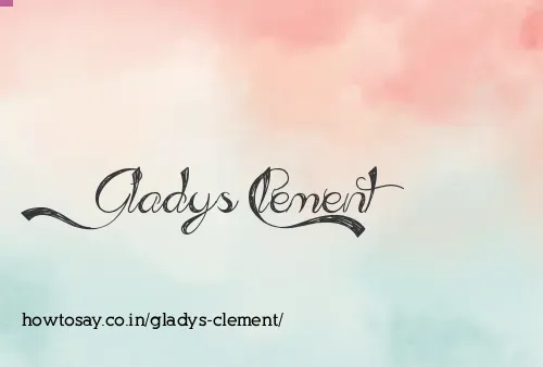 Gladys Clement