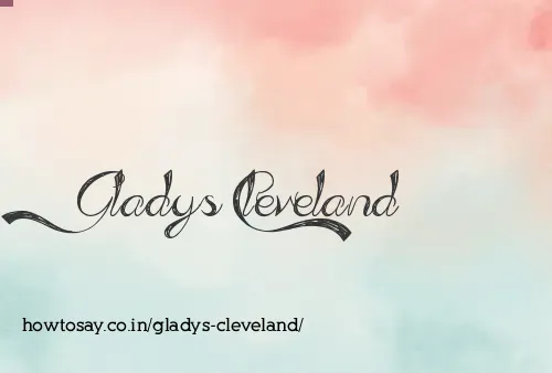 Gladys Cleveland