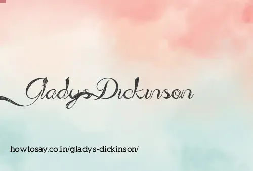 Gladys Dickinson