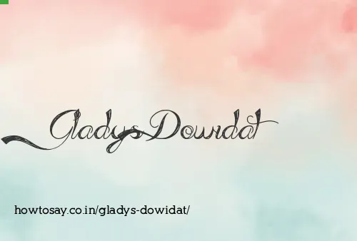 Gladys Dowidat