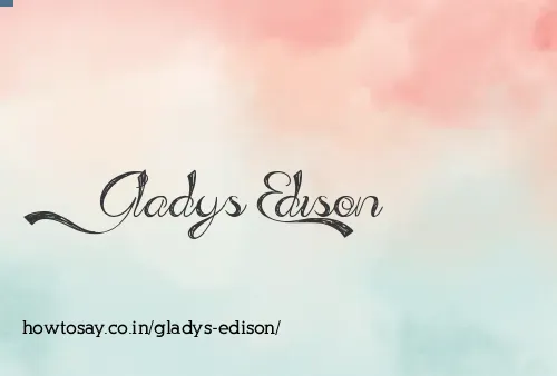 Gladys Edison