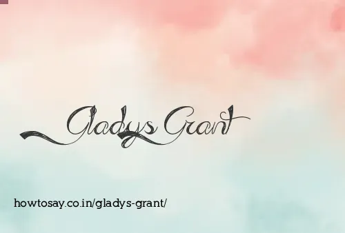 Gladys Grant