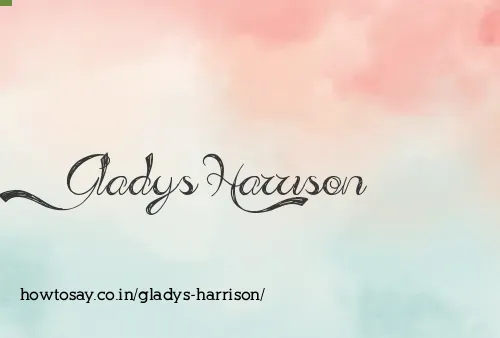 Gladys Harrison