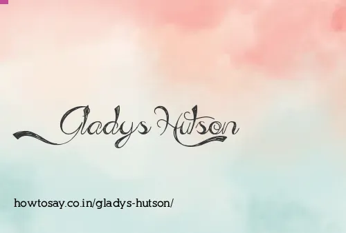 Gladys Hutson