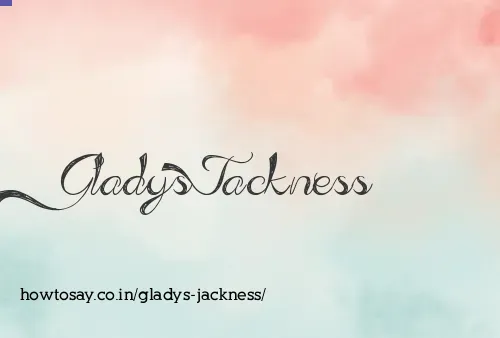 Gladys Jackness