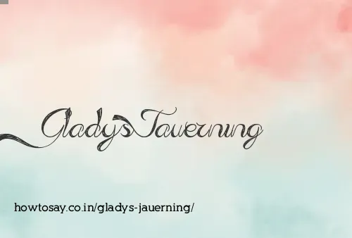 Gladys Jauerning