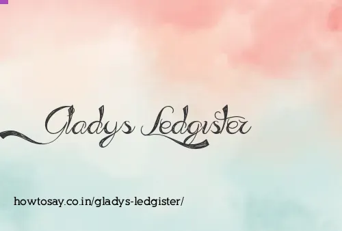 Gladys Ledgister