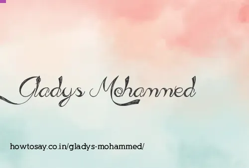 Gladys Mohammed