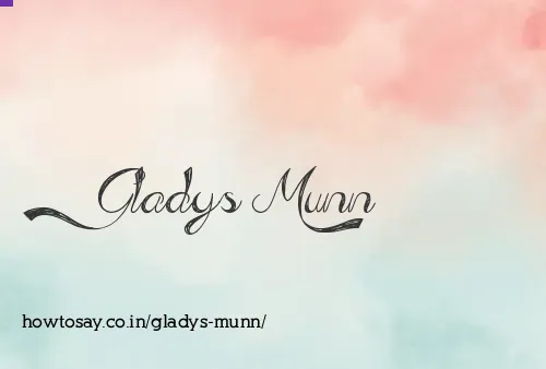 Gladys Munn