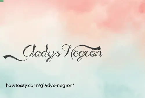 Gladys Negron
