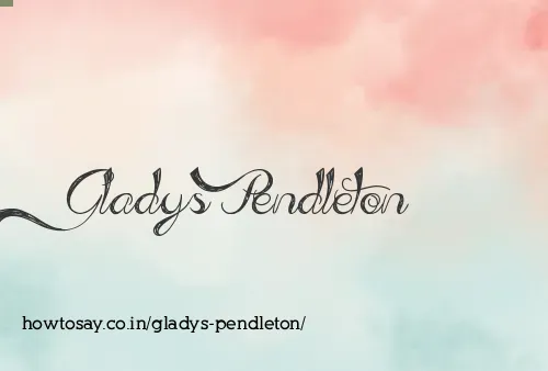Gladys Pendleton