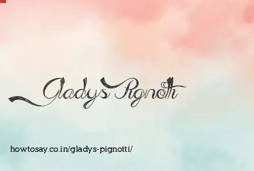 Gladys Pignotti
