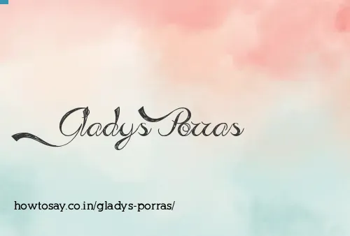 Gladys Porras