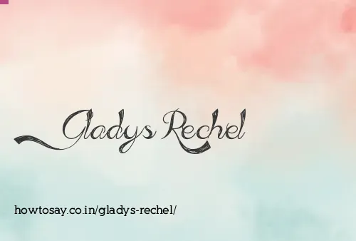 Gladys Rechel