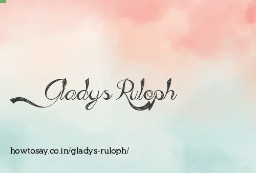 Gladys Ruloph