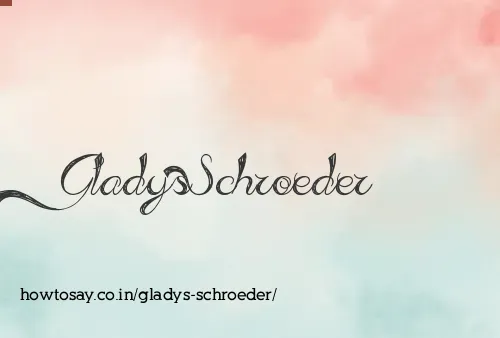 Gladys Schroeder