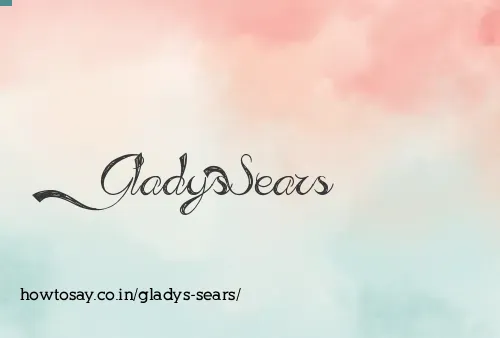Gladys Sears