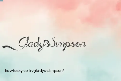 Gladys Simpson