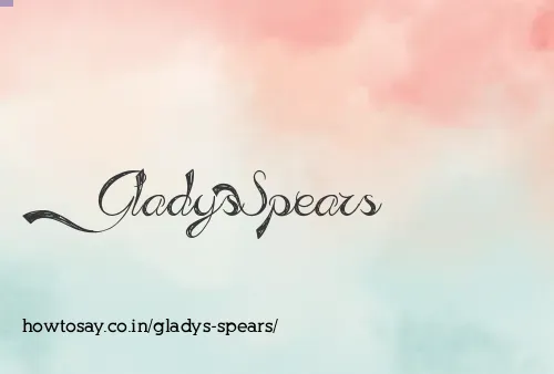 Gladys Spears