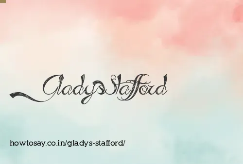 Gladys Stafford